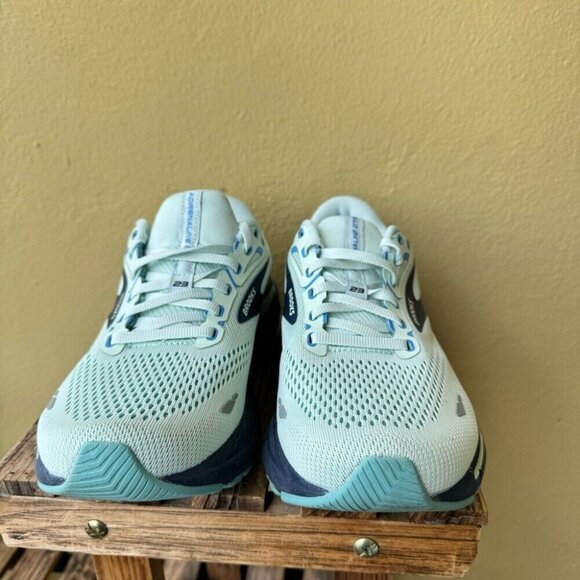 BROOKS RUNNING ADRENALINE GTS 23 Wmns US 10 Shoes Sneakers Limited Edition Blue - Picture 5 of 12